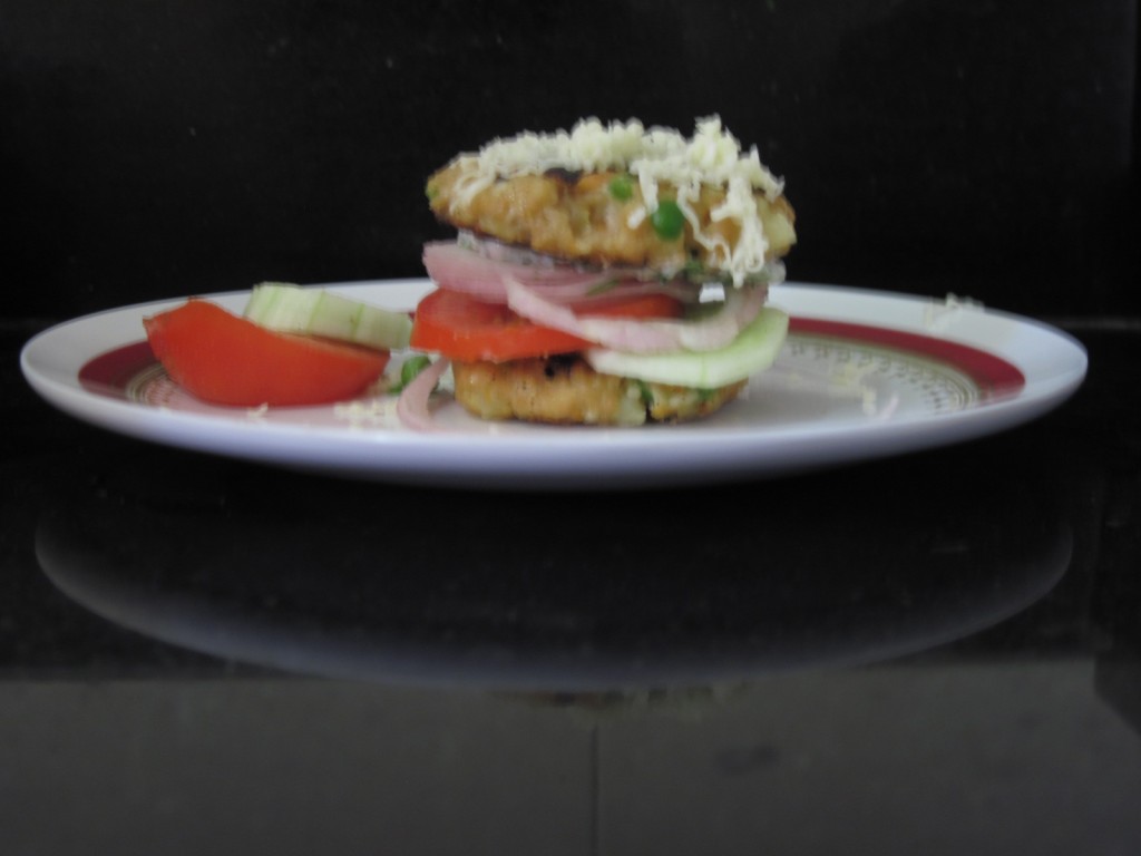 Soya Vegetable Burger