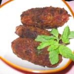 Mung Beet Cutlets
