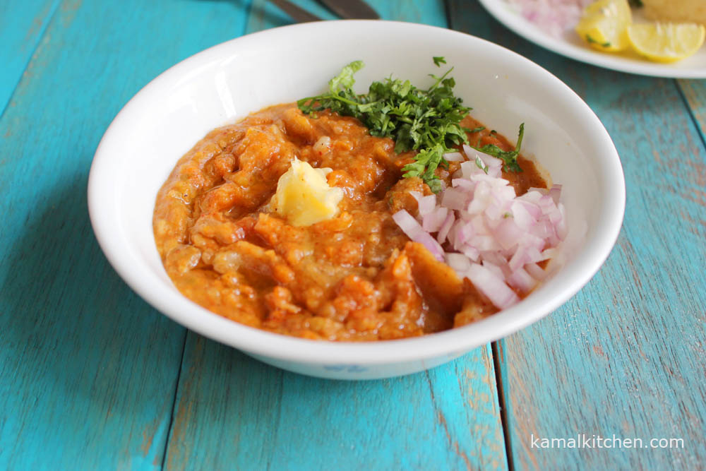 Pav Bhaji -homemade yet streetwise