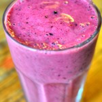 frozen berry smoothie