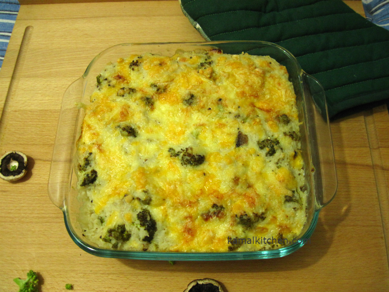 Broccoli and Rice Casserole Recipe (Meatless Monday)