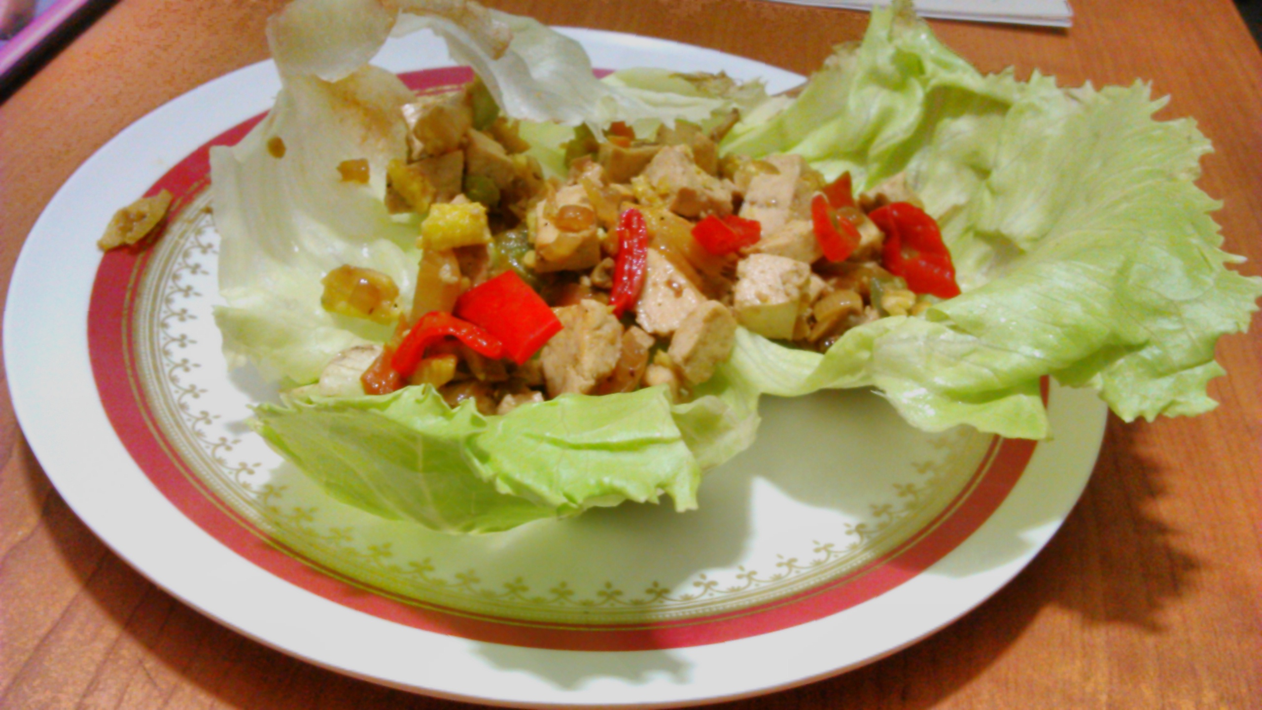 Vegetarian Lettuce Wraps
