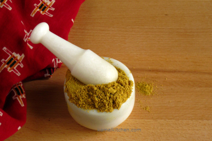 Sambar Powder Spice Mix Recipe