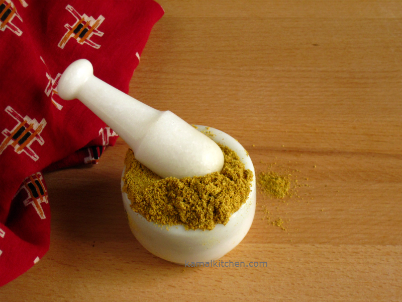 Sambar Powder Spice Mix Recipe