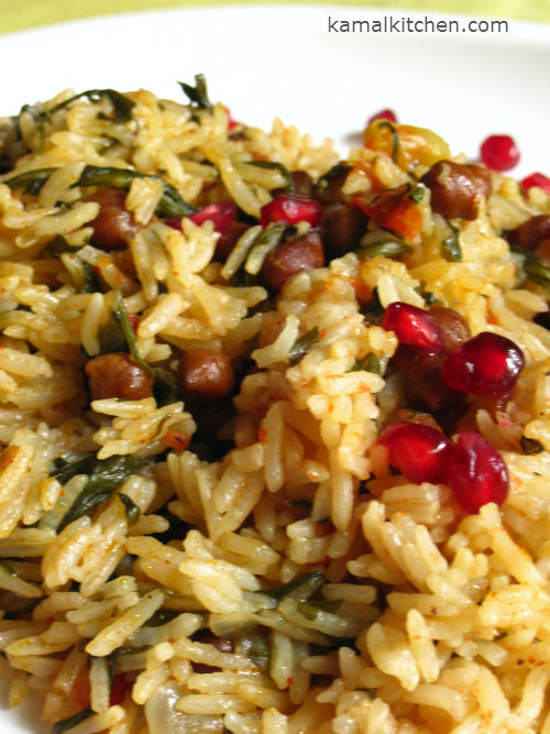 Parsley and Chana Rice – Flavor Packed Recipe