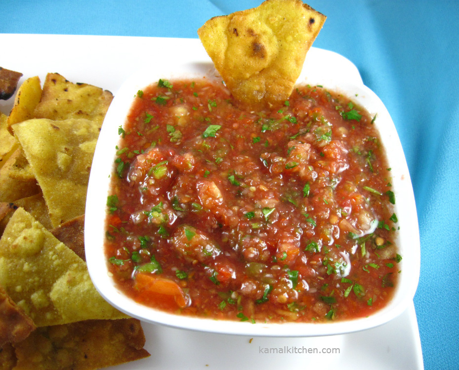 Homemade Salsa Recipe – Mexican Restaurant Style