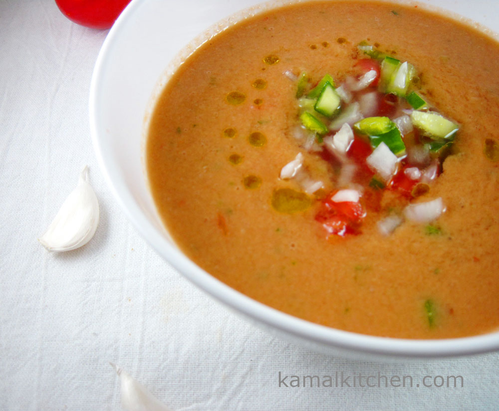 Gazpacho – Cold Spanish Tomato Soup Recipe
