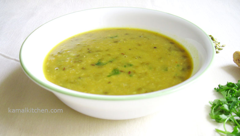 Green Moong Daal – Gingery Perfection