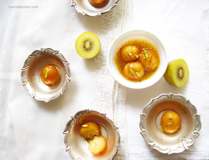 Kiwifruit Gulab Jamun