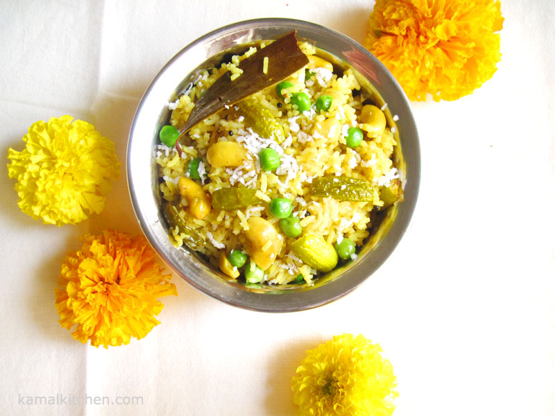 masalebhat - marathi recipe