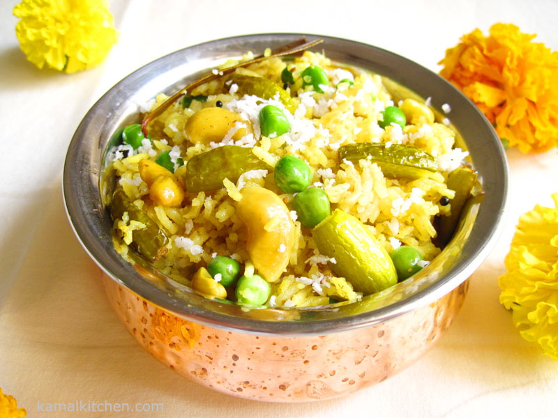 masalebhat - marathi recipe