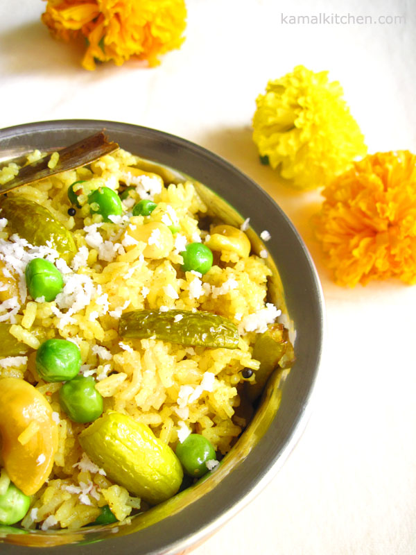 masalebhat - marathi recipe
