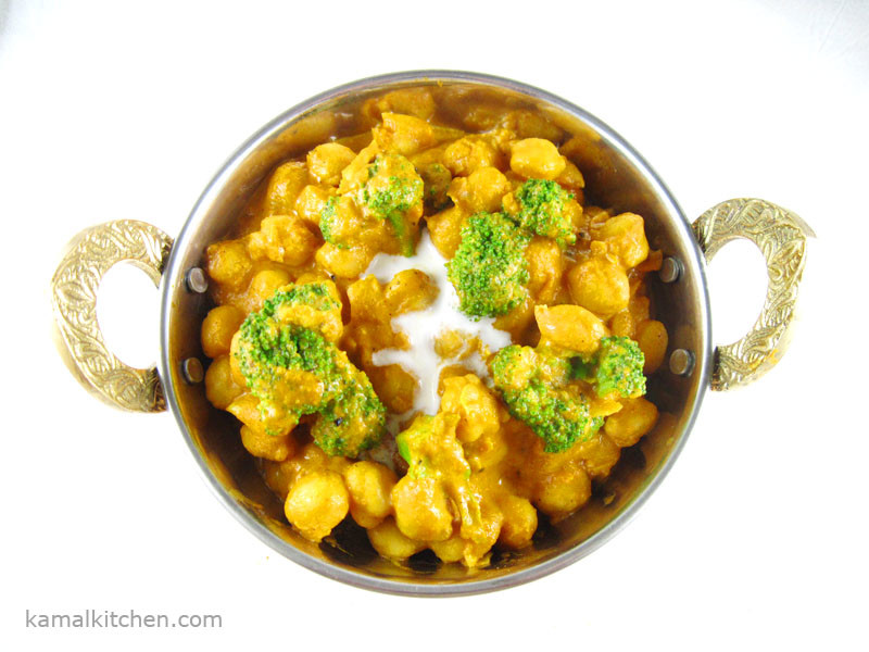 chickpea broccoli curry