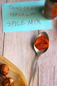 Tikka Masala or Tandoori Masala Spice Mix, Spice Powder, Spice Blend or Spice Rub