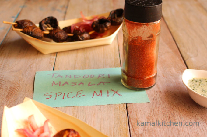 Tikka Masala or Tandoori Masala Spice Mix, Spice Powder, Spice Blend or Spice Rub