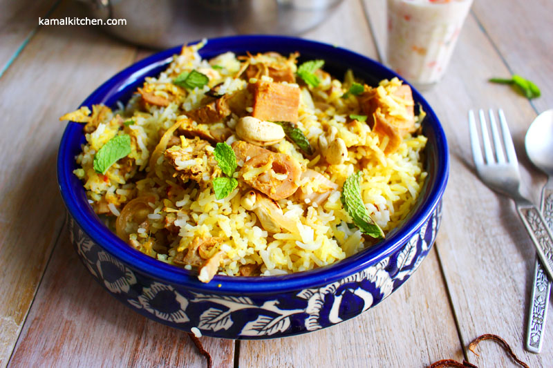 Jackfruit Biryani summer vegetable biryani