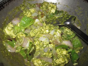 Pudina Paneer Kadai