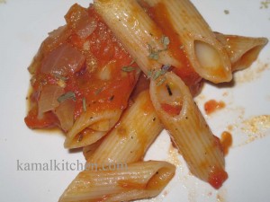 penne tomato