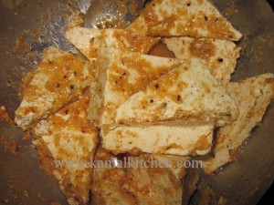 marinated tofu