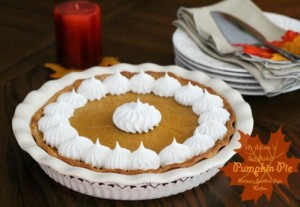 NoBakePumpkinPie