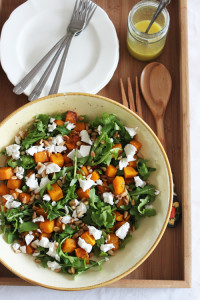 Roast Pumpkin & Rocket Salad