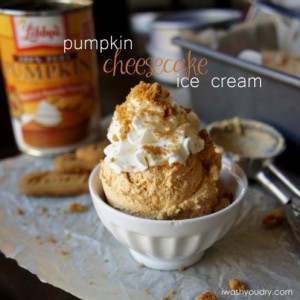pumpkin cheesecake icecream