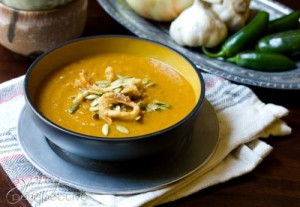 southwest pumpkin soup