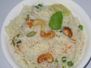Vegetable Pulao Recipe 2