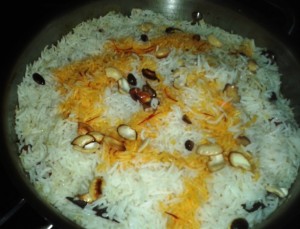 Mushroom Biryani 2