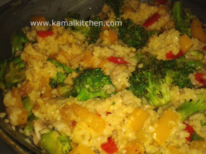 Bulgur vegetable Salad 1