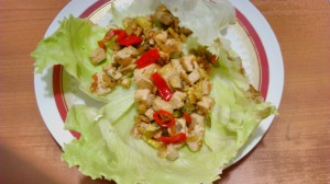 Vegetarian Lettuce Wraps
