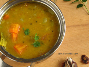 Sambar - South Indian Vegetable Stew Recipe