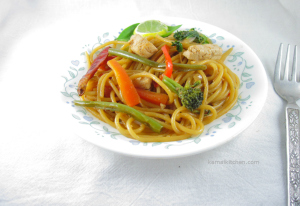 Drunken Noodles - Vegan Pad Kee Mao Recipe