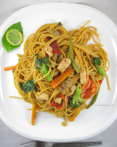 Drunken Noodles - Vegan Pad Kee Mao Recipe