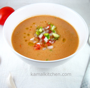 Gazpacho cold Spanish soup