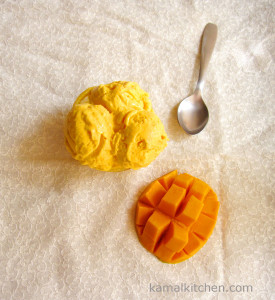 Mango Frozen Yogurt