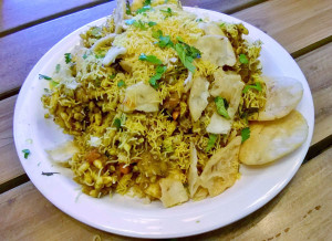 Bhel Puri at The Bombay Bronx Pune