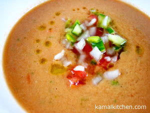 Gazpacho cold Spanish soup