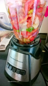 Gazpacho cold Spanish soup
