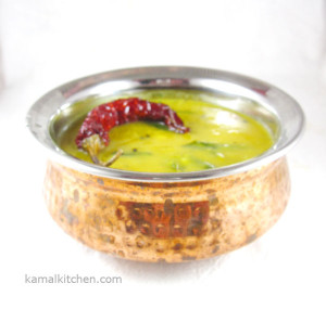 Masoor daal with Onion
