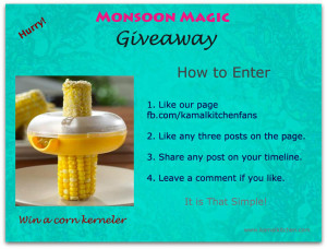 Monsoon Magic Giveaway
