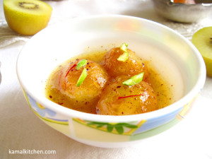 Kiwifruit Gulab Jamun