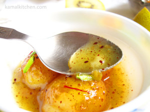 Kiwifruit Gulab Jamun