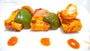 mango chili paneer
