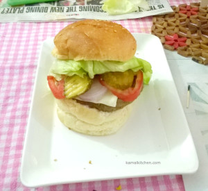 Mushroom Lentil Burger