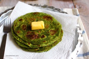 Palak Paratha