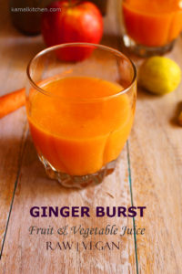 fruit vegetable juice with Kent Cold Pressed Juicer