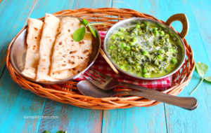 methi matar malai recipe fenugreek greens with peas