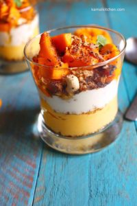 mango yogurt parfait