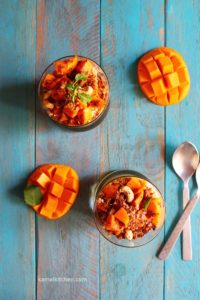 mango yogurt parfait